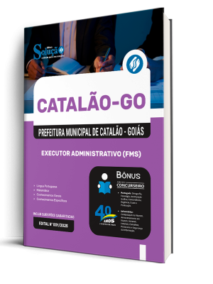 Apostila SMS Catalão-GO 2025 - Executor Administrativo FMS - Imagem 2