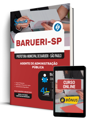 Apostila Prefeitura de Barueri - SP 2025 - Agente de Administração Pública - Imagem 1