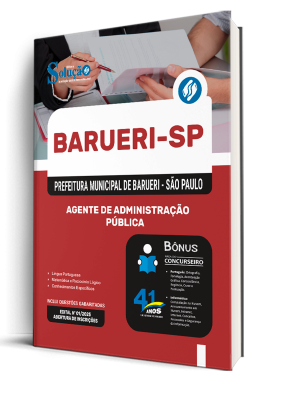 Apostila Prefeitura de Barueri - SP 2025 - Agente de Administração Pública - Imagem 2