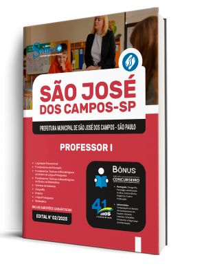 Apostila Prefeitura de São José dos Campos - SP 2025 - Professor I - Imagem 2