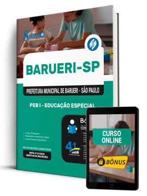 Apostila Prefeitura de Barueri - SP 2025 - PEB I - Educação Especial - Imagem 1