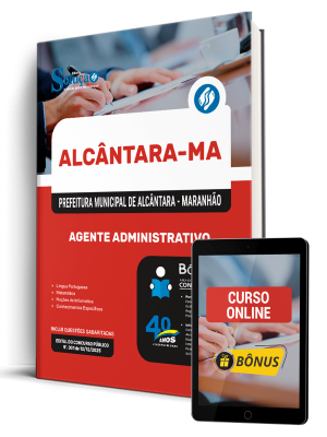Apostila Prefeitura de Alcântara-MA 2026 - Agente Administrativo - Imagem 1