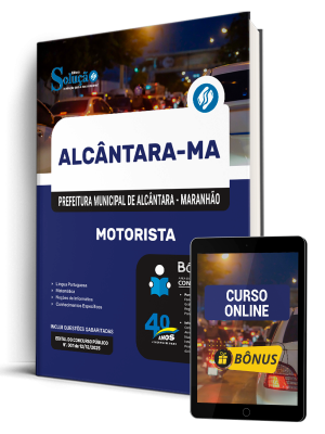 Apostila Prefeitura de Alcântara-MA 2026 - Motorista - Imagem 1