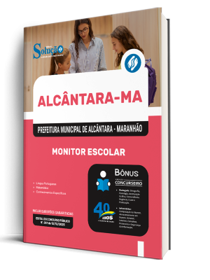 Apostila Prefeitura de Alcântara-MA 2026 - Monitor Escolar - Imagem 2