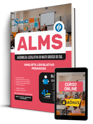 Apostila ALEMS 2025 - Analista Legislativo - Pedagogo - Imagem 1