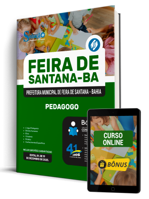 Apostila Prefeitura de Feira de Santana - BA 2025 - Professor Pedagogo - Imagem 1