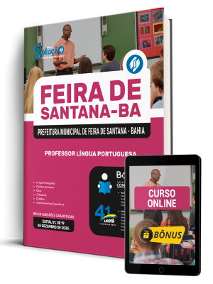 Apostila Prefeitura de Feira de Santana - BA 2025 - Professor de Língua Portuguesa - Imagem 1