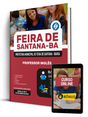 Apostila Prefeitura de Feira de Santana - BA 2025 - Professor de Inglês - Imagem 1