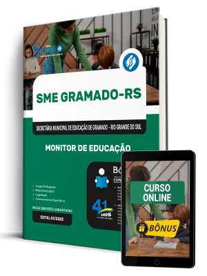 Apostila SME Gramado-RS 2025 - Monitor de Educação - Imagem 1