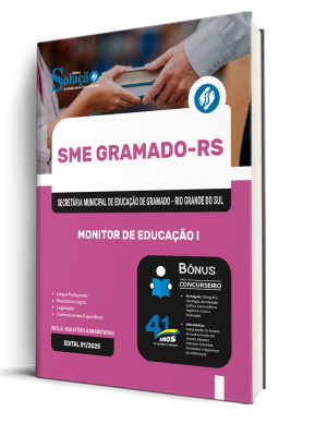 Apostila SME Gramado-RS 2025 - Monitor de Educação I - Imagem 2