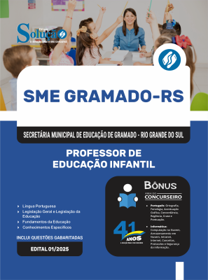 Apostila SME Gramado-RS 2025 - Professor de Educação Infantil - Imagem 3
