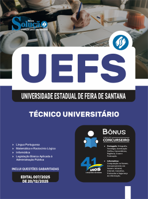 Apostila UEFS 2026 - Técnico Universitário - Imagem 3