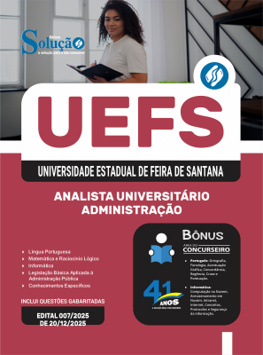 Apostila UEFS 2025 - Analista Universitário - Imagem 3