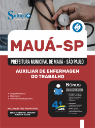 Apostila Prefeitura de Mauá em PDF - SP 2026 - Auxiliar de Enfermagem do Trabalho
