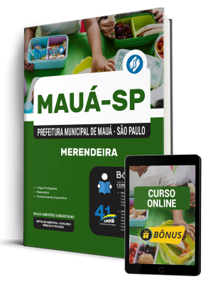 Apostila Prefeitura de Mauá - SP 2026 - Merendeira - Imagem 1