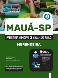 Apostila Prefeitura de Mauá em PDF - SP 2026 - Merendeira