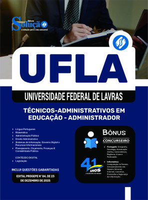Apostila UFLA 2026 - Administrador - Imagem 3