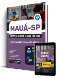 Capa Apostila Prefeitura de Mauá - SP 2026 - PEB I