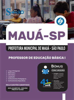 Apostila Prefeitura de Mauá - SP 2026 - PEB I - Imagem 3