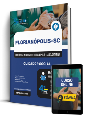 Apostila Prefeitura de Florianópolis - SC 2026 - Cuidador Social - Imagem 1