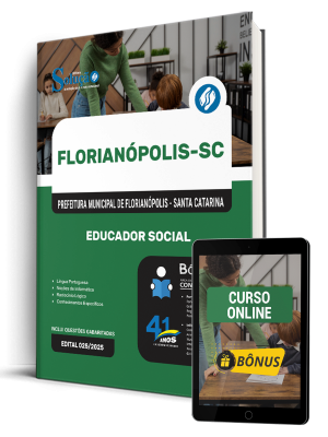 Apostila Prefeitura de Florianópolis - SC 2026 - Educador Social - Imagem 1