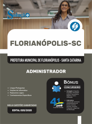 Apostila Prefeitura de Florianópolis - SC em PDF 2026 - Administrador
