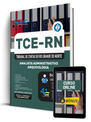Capa Apostila TCE-RN 2026 - Analista Administrativo - Especialidade: Arquivologia