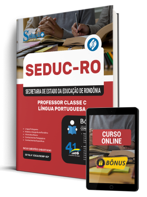 Apostila SEDUC-RO 2026 - Professor Classe C - Língua Portuguesa - Imagem 1