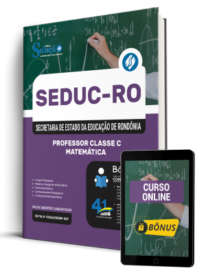 Apostila SEDUC-RO 2026 - Professor Classe C - Matemática - Imagem 1