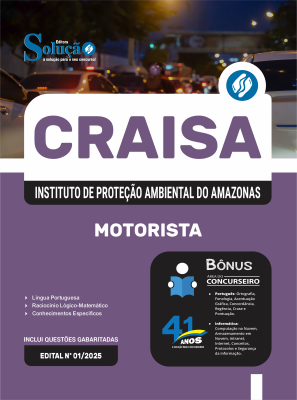 Apostila CRAISA-SP 2026 - Motorista - Imagem 3