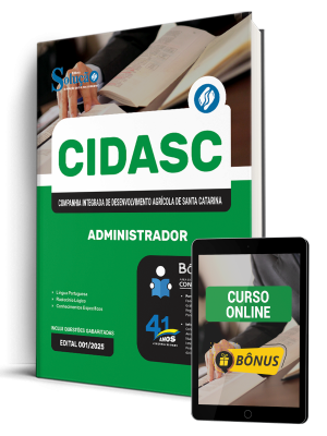 Apostila CIDASC 2026 - Administrador - Imagem 1