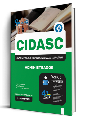 Apostila CIDASC 2026 - Administrador - Imagem 2