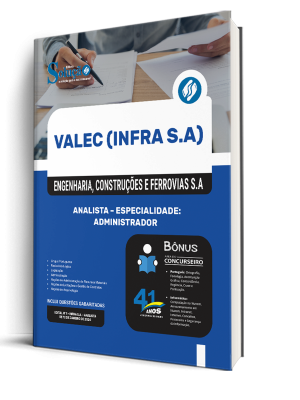 Apostila VALEC 2026 - Analista - Administrador - Imagem 2