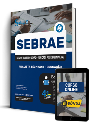 Apostila Sebrae 2026 - Analista Técnico II - Educação - Imagem 1