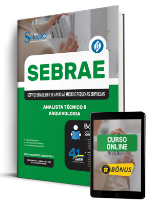 Apostila Sebrae 2026 - Analista Técnico II - Arquivologia - Imagem 1