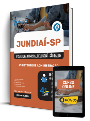Apostila Prefeitura de Jundiaí - SP 2026 - Assistente de Administração - Imagem 1