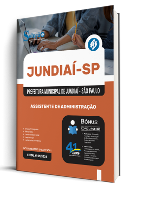 Apostila Prefeitura de Jundiaí - SP 2026 - Assistente de Administração - Imagem 2