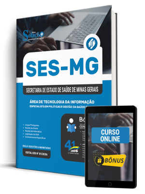 Apostila SES-MG 2026 - Especialista em Políticas e Gestão da Saúde (EPGS) - Área de Tecnologia da Informação - Imagem 1
