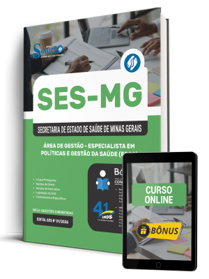 Apostila SES-MG 2026 - Especialista em Políticas e Gestão da Saúde (EPGS) - Área de Gestão - Imagem 1