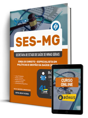 Apostila SES-MG 2026 - Especialista em Políticas e Gestão da Saúde (EPGS) - Área do Direito - Imagem 1
