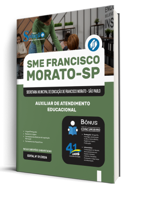 Apostila SME Francisco Morato-SP 2026 - Auxiliar de Atendimento Educacional - Imagem 2