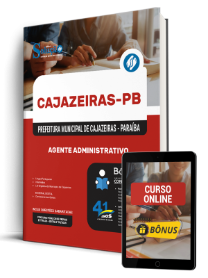 Apostila Prefeitura de Cajazeiras-PB 2026 - Agente Administrativo - Imagem 1