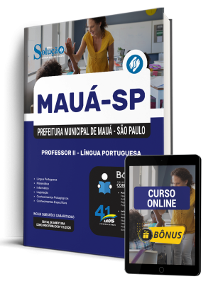 Apostila Prefeitura de Mauá - SP 2026 - PEB II - Língua Portuguesa - Imagem 1