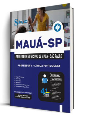 Apostila Prefeitura de Mauá - SP 2026 - PEB II - Língua Portuguesa - Imagem 2