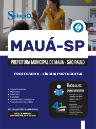 Apostila Prefeitura de Mauá em PDF - SP 2026 - PEB II - Língua Portuguesa