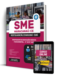 Capa Apostila Prefeitura de Maracanaú - CE 2026 - Professor da Educação Básica - Fundamental – 3° ao 5° Ano