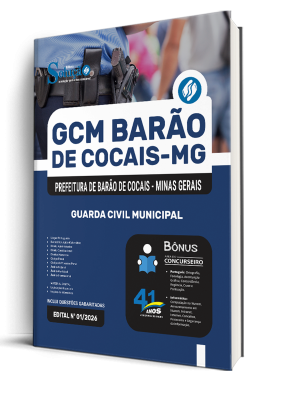 Apostila Prefeitura de Barão de Cocais-MG 2026 - Guarda Civil Municipal - Imagem 2