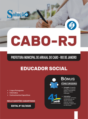 Apostila Prefeitura de Arraial do Cabo - RJ 2026 - Educador Social - Imagem 3