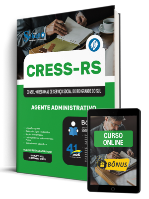 Apostila CRESS-RS 2026 - Agente Administrativo - Imagem 1