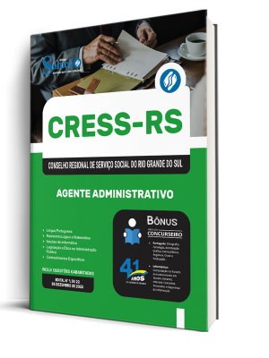 Apostila CRESS-RS 2026 - Agente Administrativo - Imagem 2